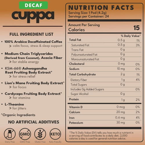 Decaf Healthy Coffee