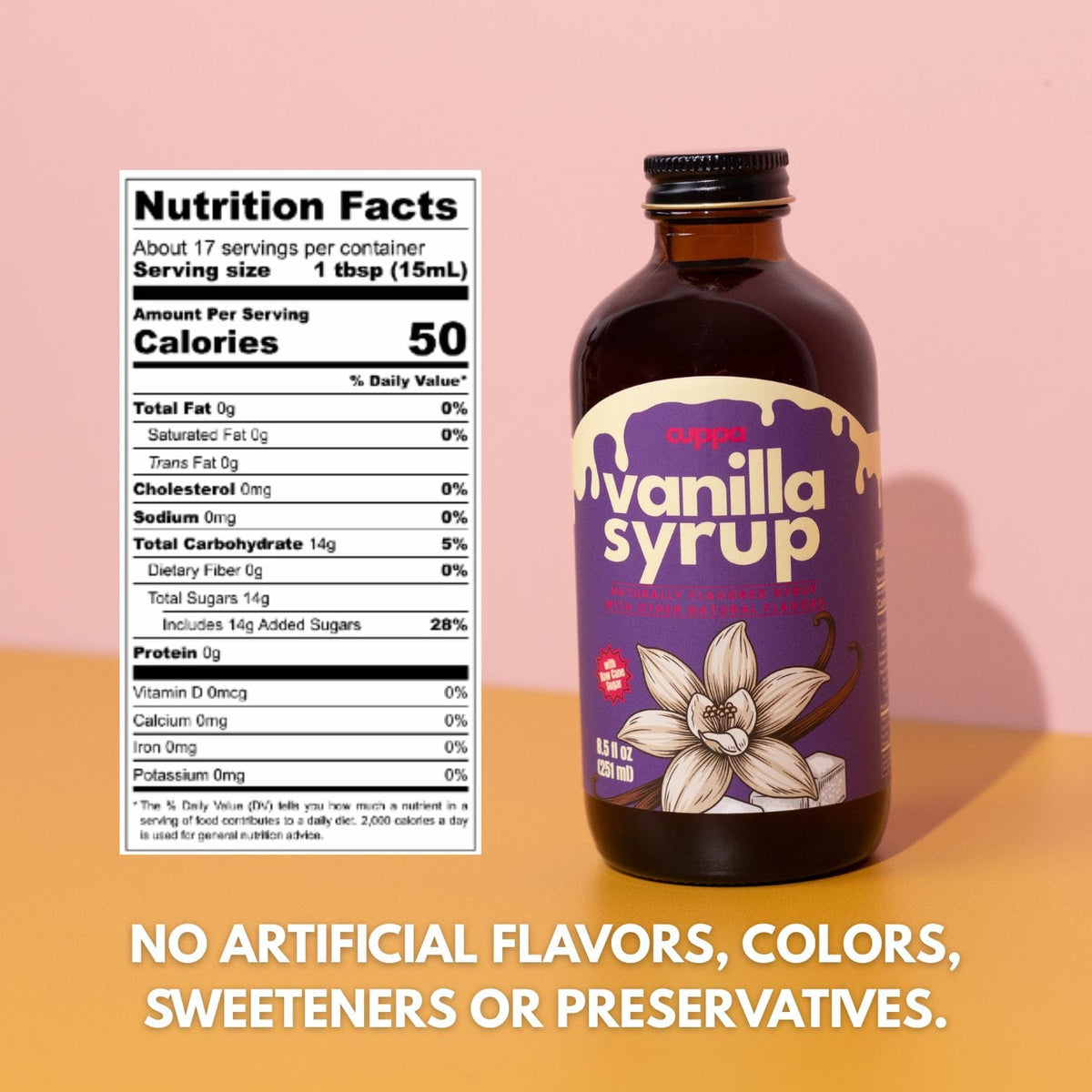 Naturally Flavored Syrup