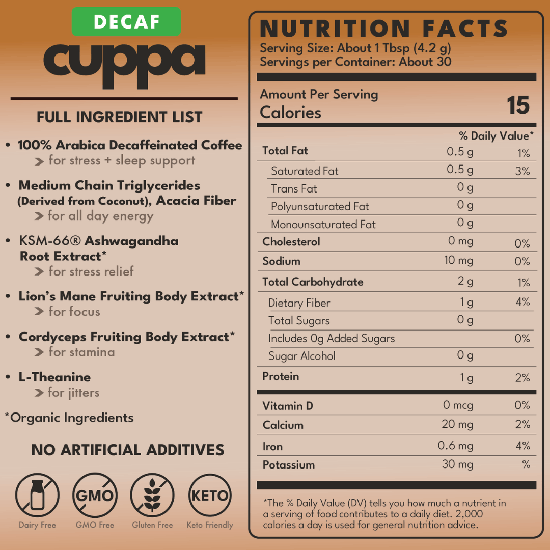 Decaf Healthy Coffee